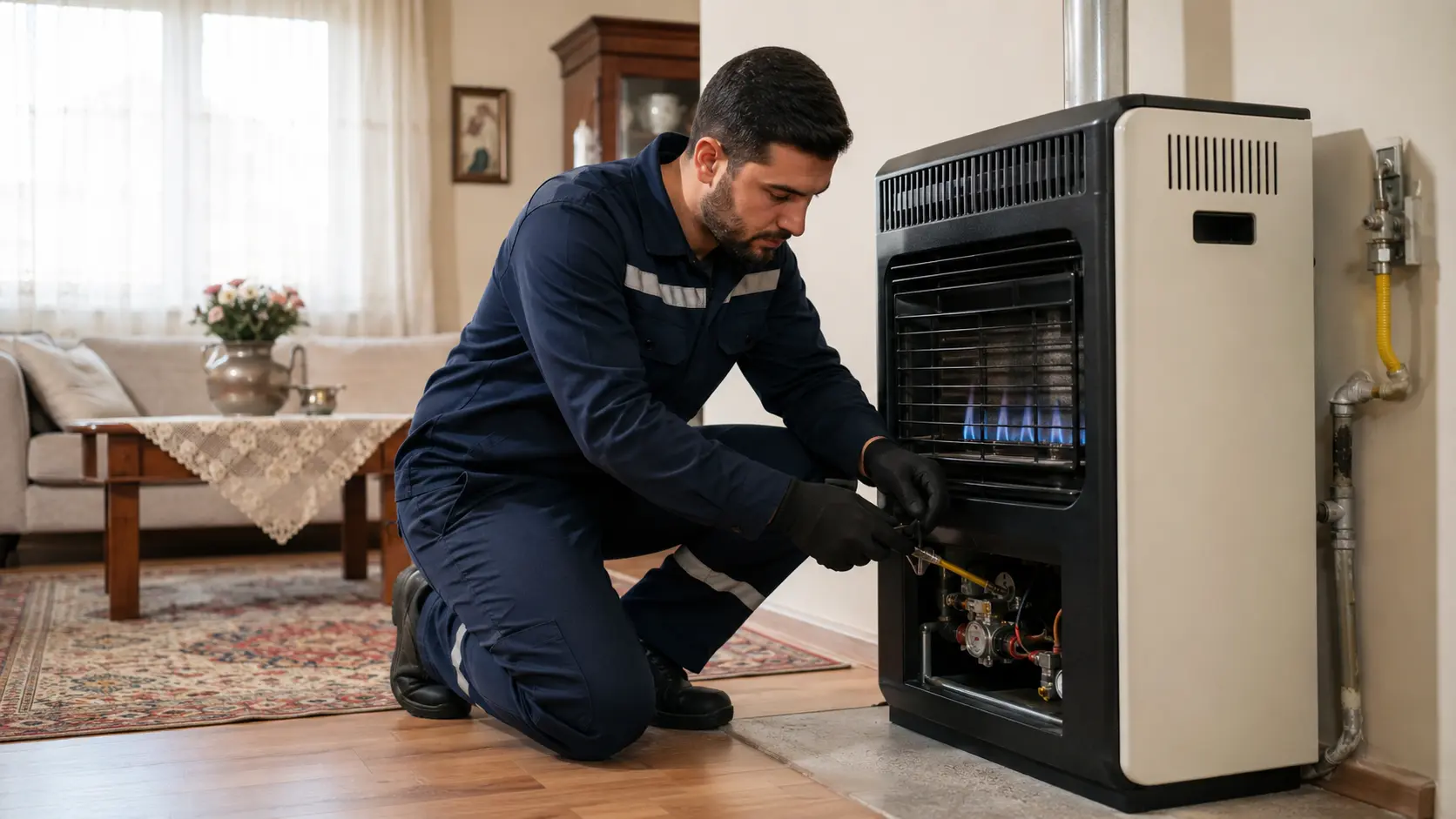 Arnavutköy doğalgaz sobası servisi